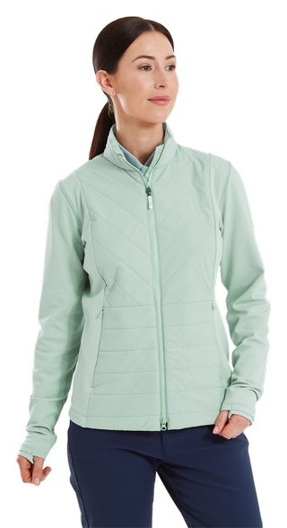 FootJoy ThermoSeries Hybrid giacca da donna, eucalyptus