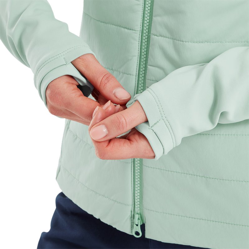 FootJoy ThermoSeries Hybrid giacca da donna, eucalyptus