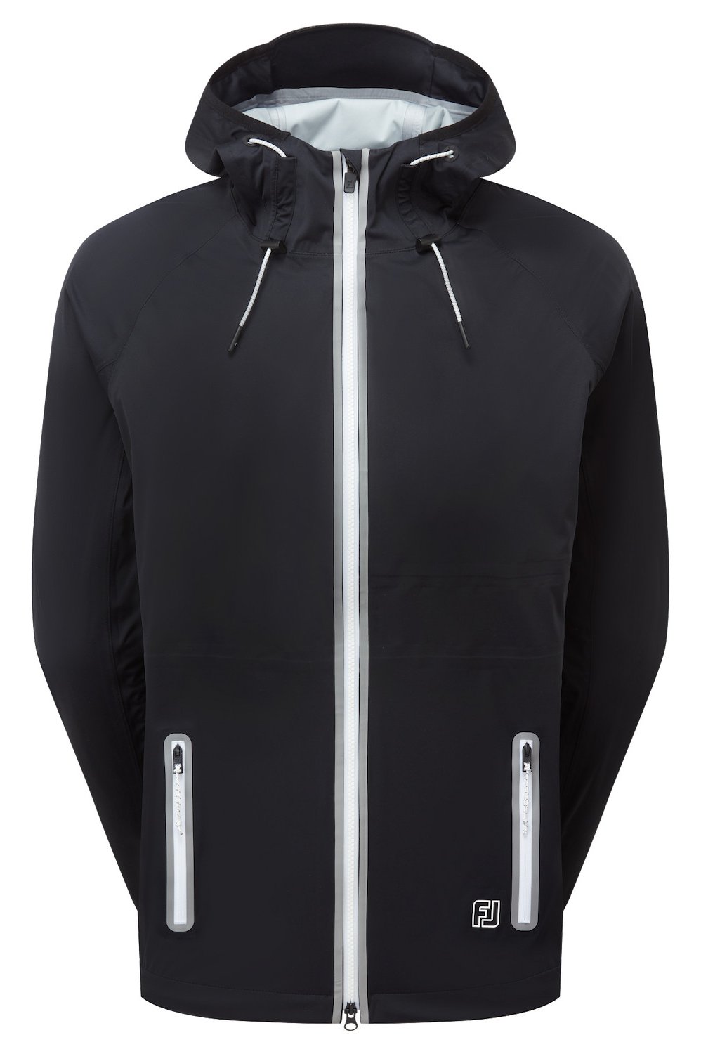 FootJoy HydroKnit giacca da donna, nero/grigio/bianco