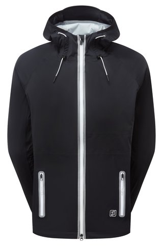 FootJoy HydroKnit giacca da donna, nero/grigio/bianco