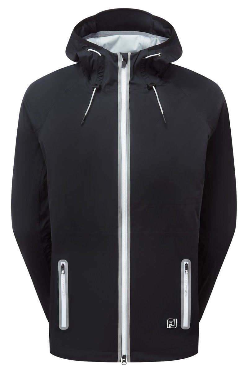FootJoy HydroKnit giacca da donna, nero/grigio/bianco