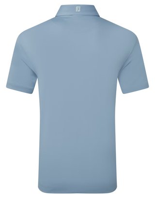 FootJoy Stretch Pique polo uomo, solid winward blue
