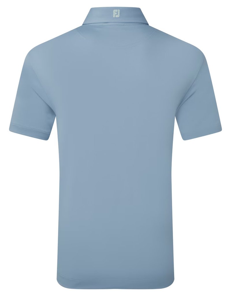 FootJoy Stretch Pique polo uomo, solid winward blue