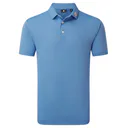 FootJoy Stretch Pique Solid polo da uomo, riviera