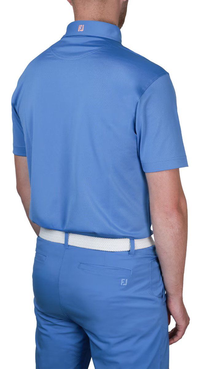FootJoy Stretch Pique Solid polo da uomo, riviera