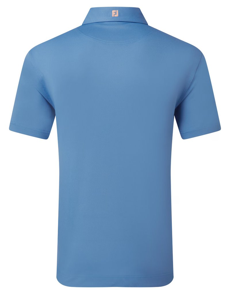 FootJoy Stretch Pique Solid polo da uomo, riviera