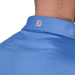 FootJoy Stretch Pique Solid polo da uomo, riviera