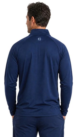 FootJoy Raglan H Block Chill-Out Midlayer da uomo maglia, navy