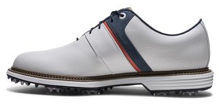 FootJoy Premiere Series - Packard scarpe da golf da uomo, bianco/blu/nantucket red