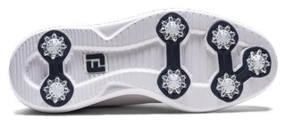 FootJoy FJ Traditions Blucher scarpe da golf da uomo, bianco/blu/tan