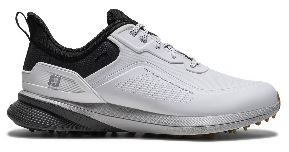 FootJoy PRO/SL scarpe da golf da uomo, bianco/nero gum