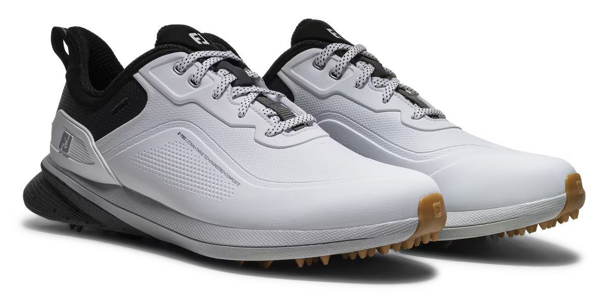FootJoy PRO/SL scarpe da golf da uomo, bianco/nero gum