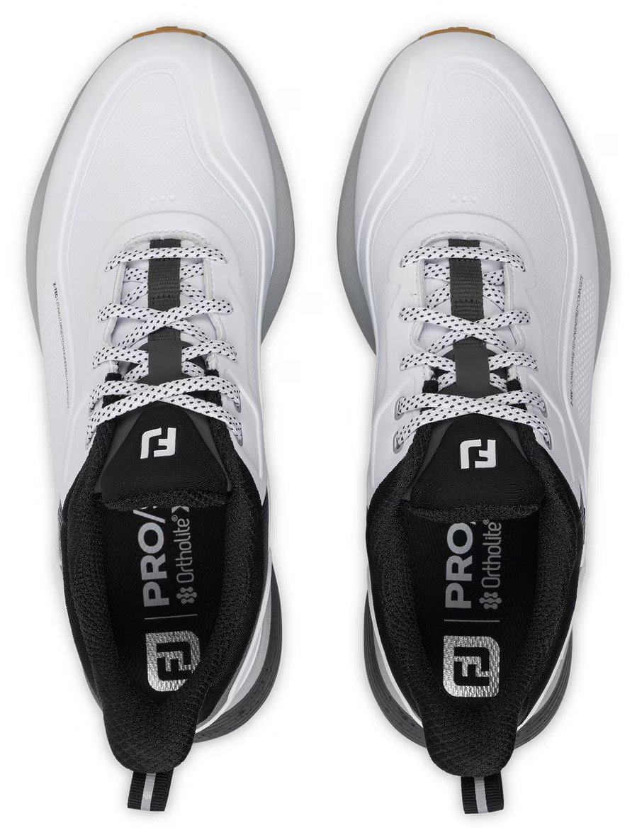 FootJoy PRO/SL scarpe da golf da uomo, bianco/nero gum
