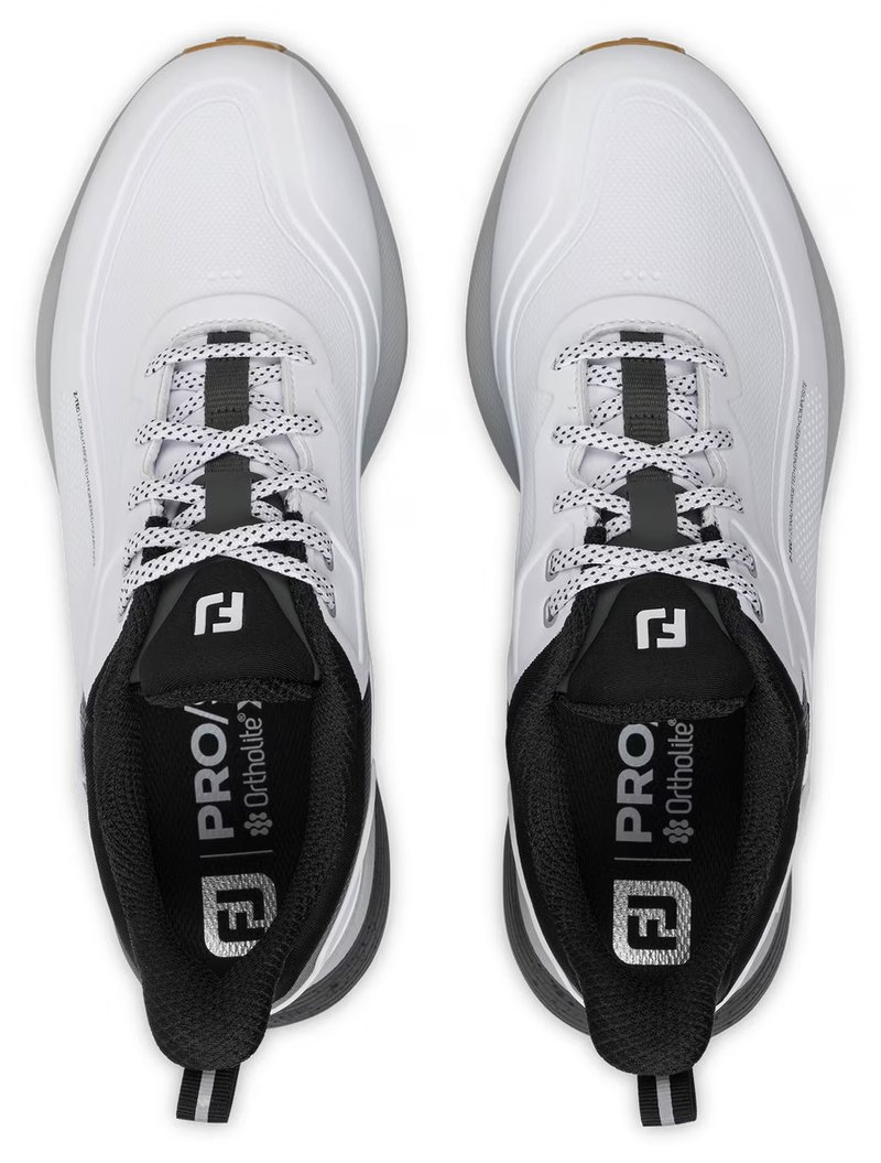 FootJoy PRO/SL scarpe da golf da uomo, bianco/nero gum