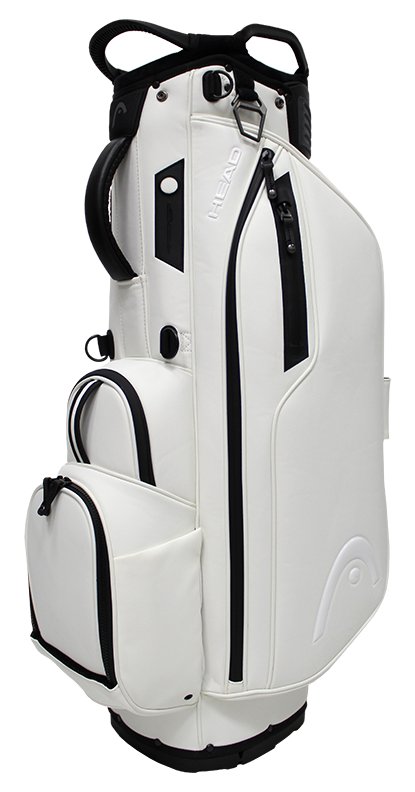 Head Golf PU Leather Premium Neutral NA stand bag, bianco