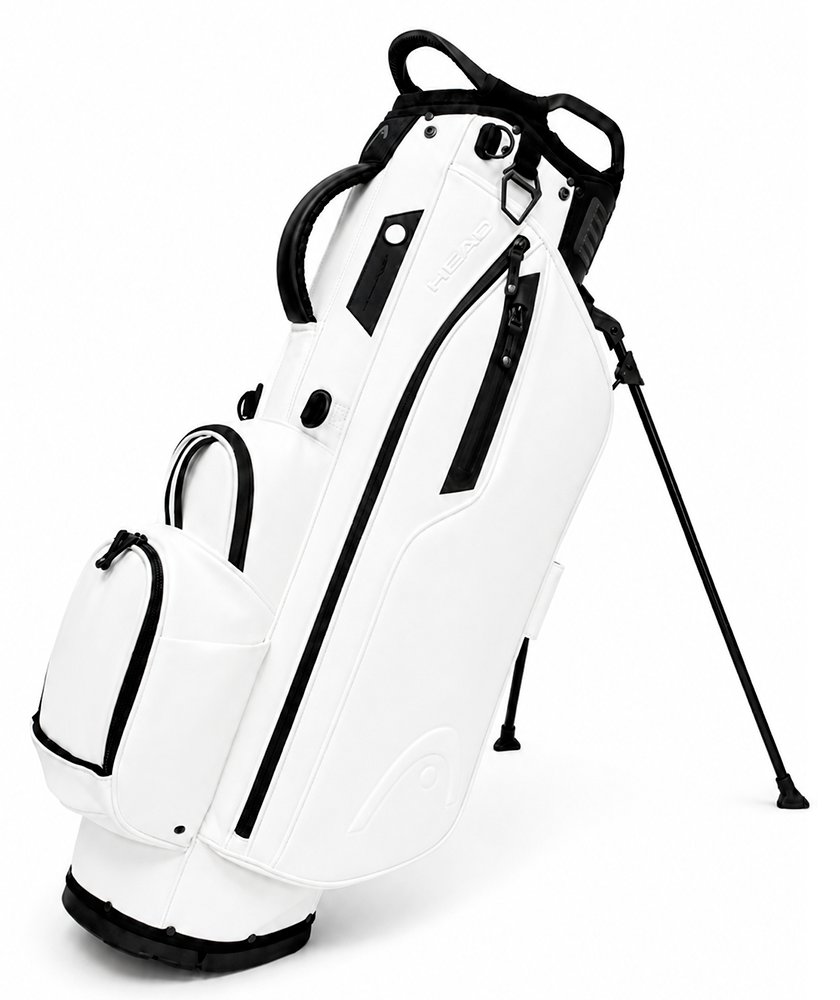 Head Golf PU Leather Premium Neutral NA stand bag, bianco