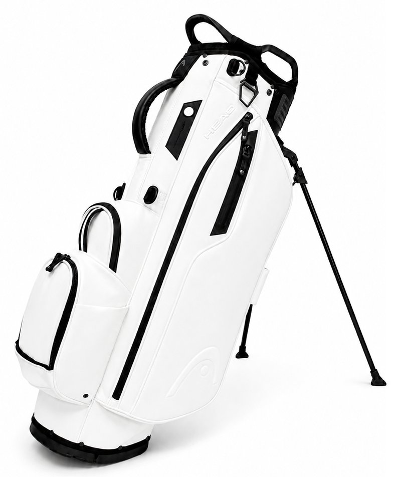 Head Golf PU Leather Premium Neutral NA stand bag, bianco