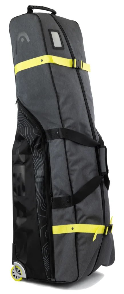 HEAD 1000D Cordura travel bag, volt green & black