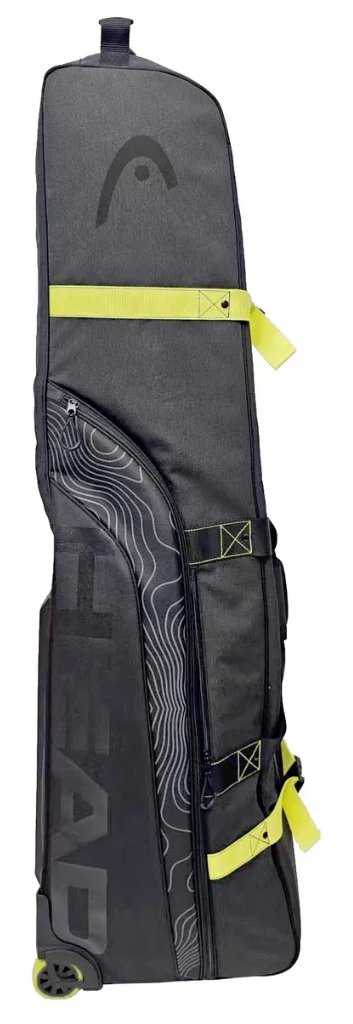 HEAD 1000D Cordura travel bag, volt green & black