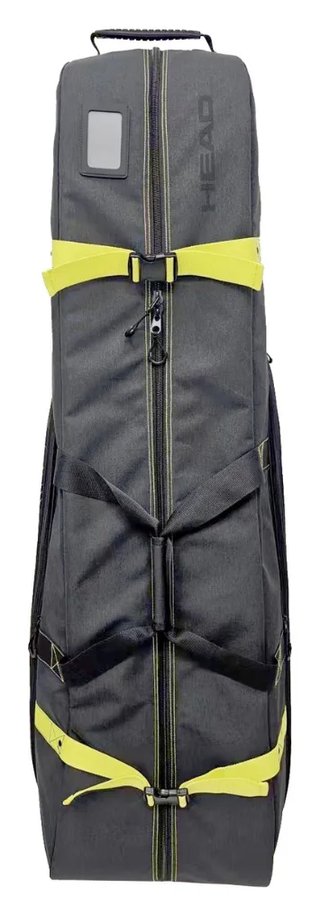 HEAD 1000D Cordura travel bag, volt green & black