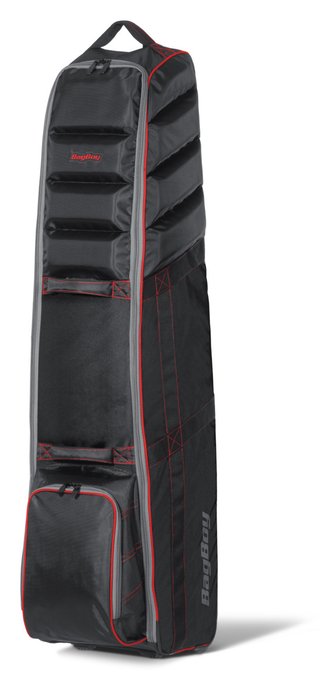 Bag Boy T-800 travel bag, nero/rosso/ardesia