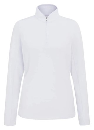 PING Abigale Performance Fleece felpa donna, bianca