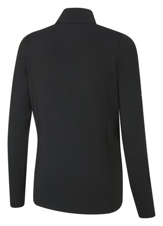 PING Aveline Half Zip da donna maglia a maniche lunghe, nera