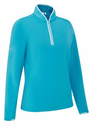 PING Abigale Performance Fleece felpa donna, turchese