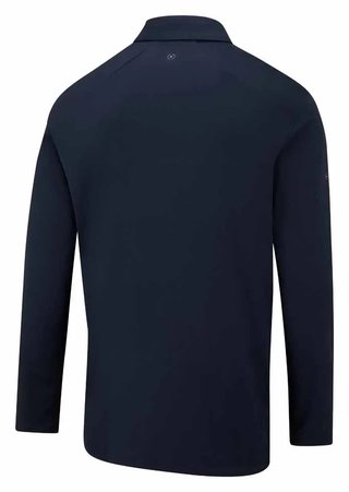 PING Demitri Longsleeve polo da uomo, navy