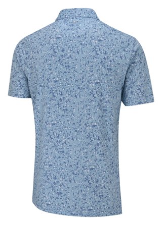PING Gilmore polo uomo, dusty blue multi