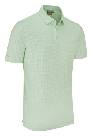 PING Gilmore polo uomo, jade/white
