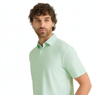 PING Gilmore polo uomo, jade/white