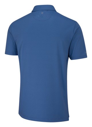 PING Gilmore polo da uomo, midnight/infinity blue
