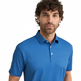 PING Gilmore polo da uomo, midnight/infinity blue