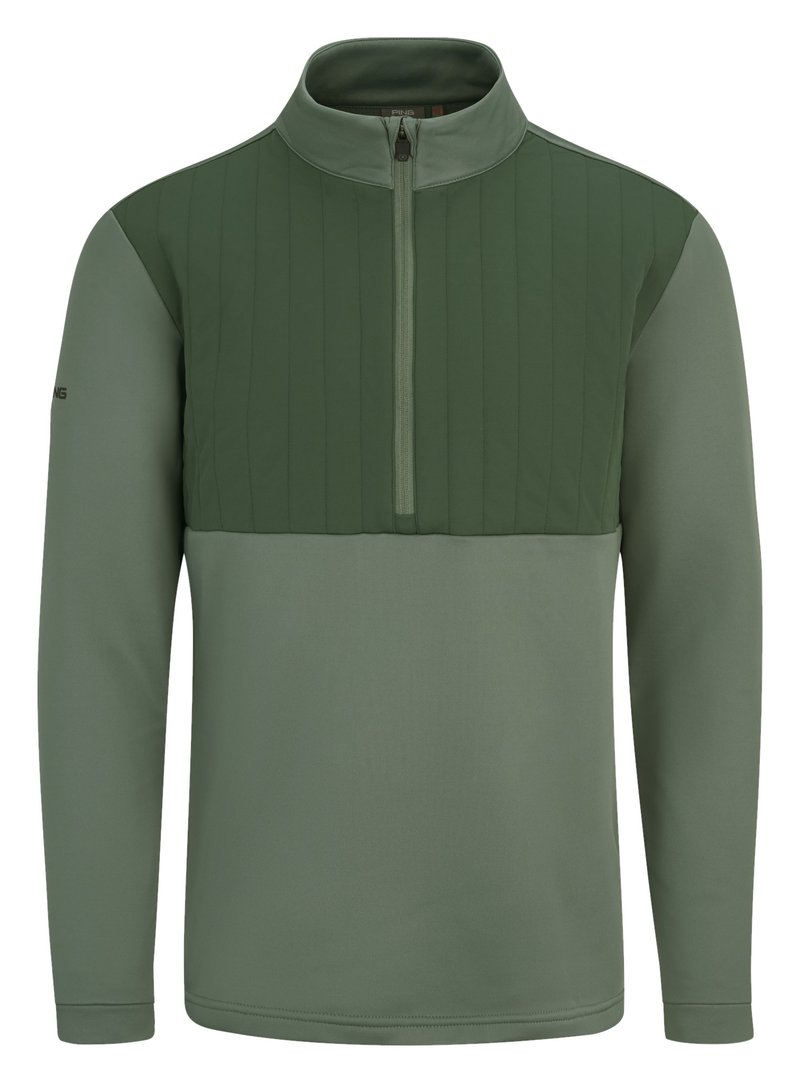 PING Ezra felpa uomo, laurel/gorse green