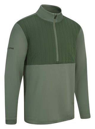 PING Ezra felpa uomo, laurel/gorse green