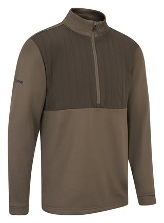 PING Ezra felpa uomo, coffee/bracken