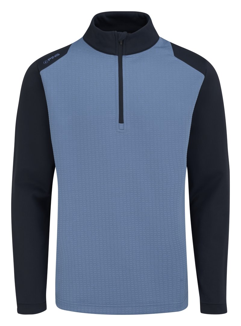 PING Reg maglia uomo, harbour blue/navy