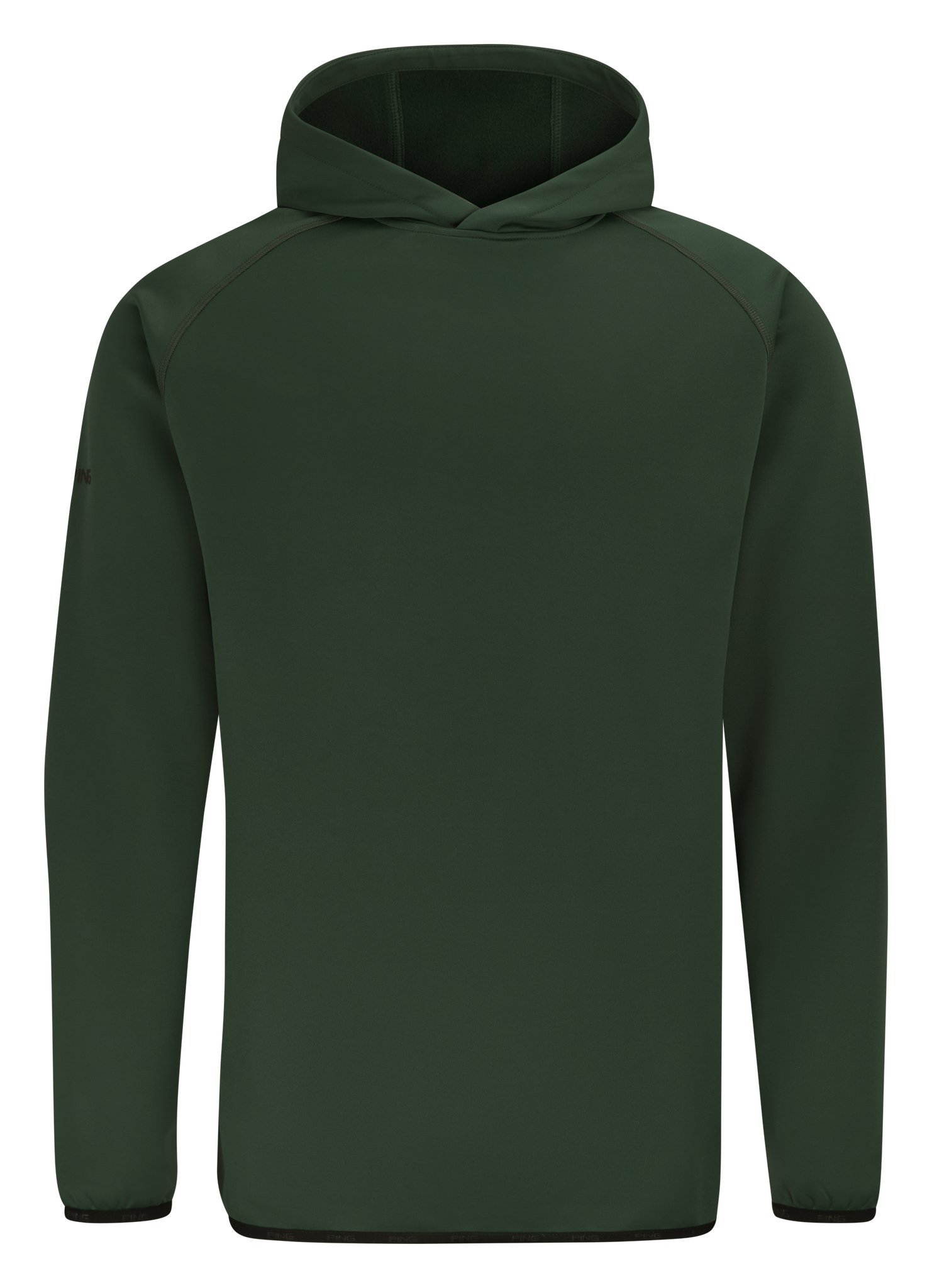 PING Saul felpa con cappuccio da uomo, verde gorse
