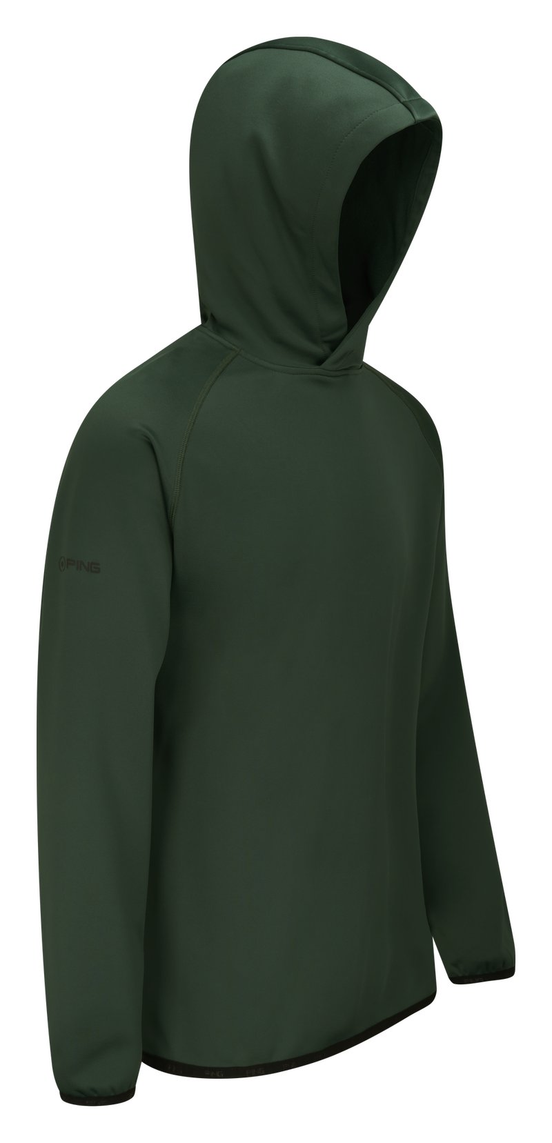 PING Saul felpa con cappuccio da uomo, verde gorse