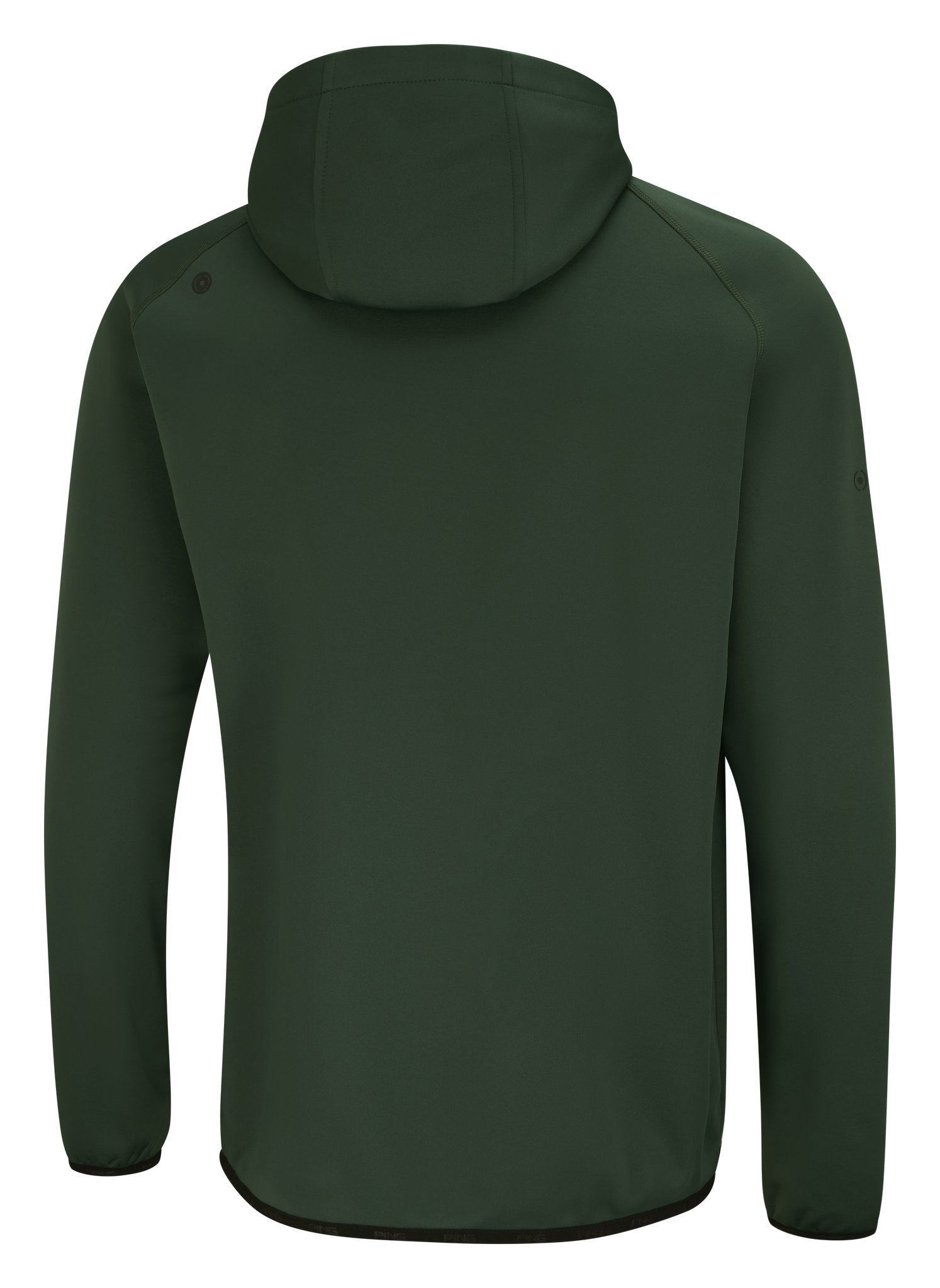 PING Saul felpa con cappuccio da uomo, verde gorse