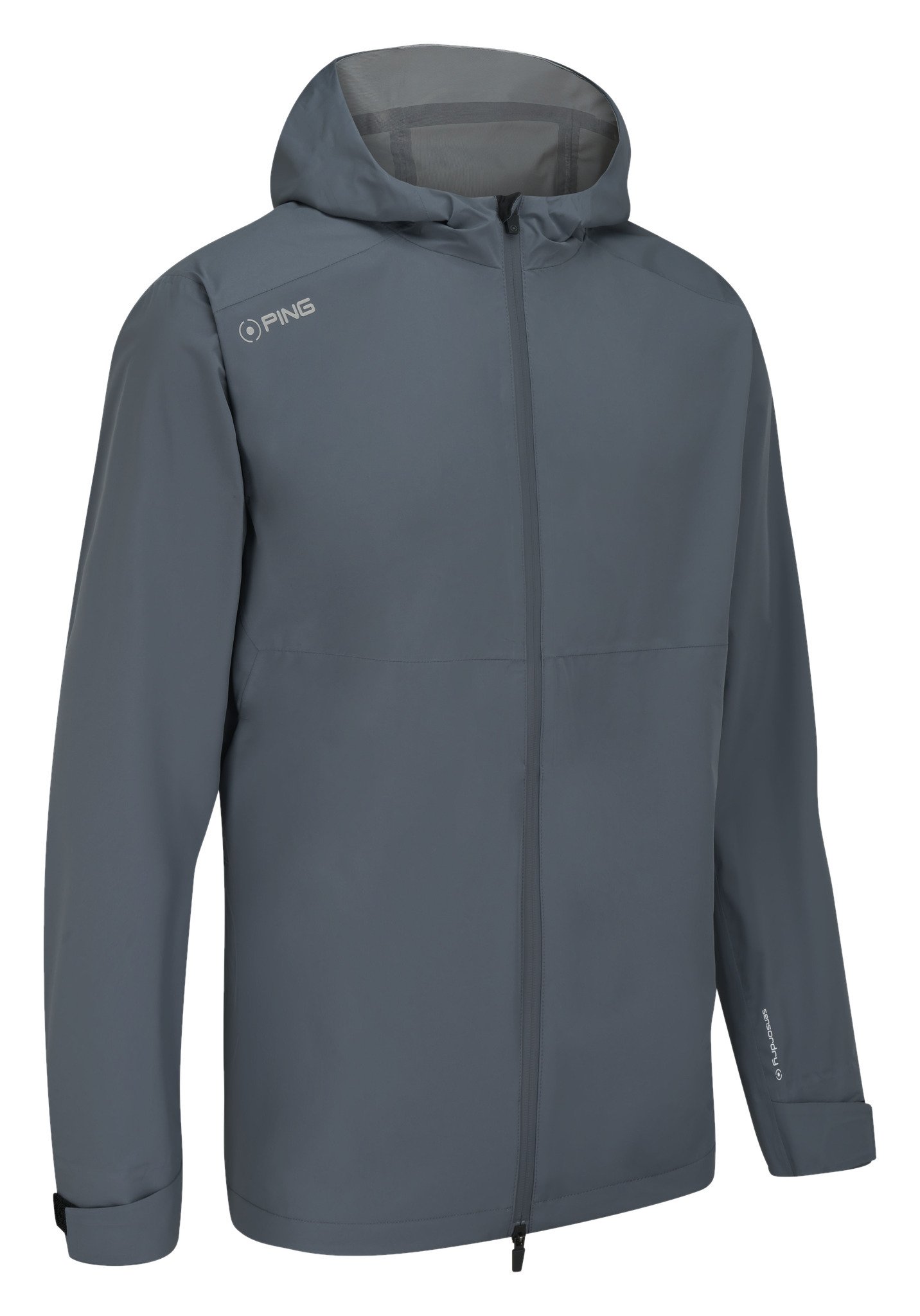 PING AquaDrive Waterproof Hooded giacca uomo, carbon