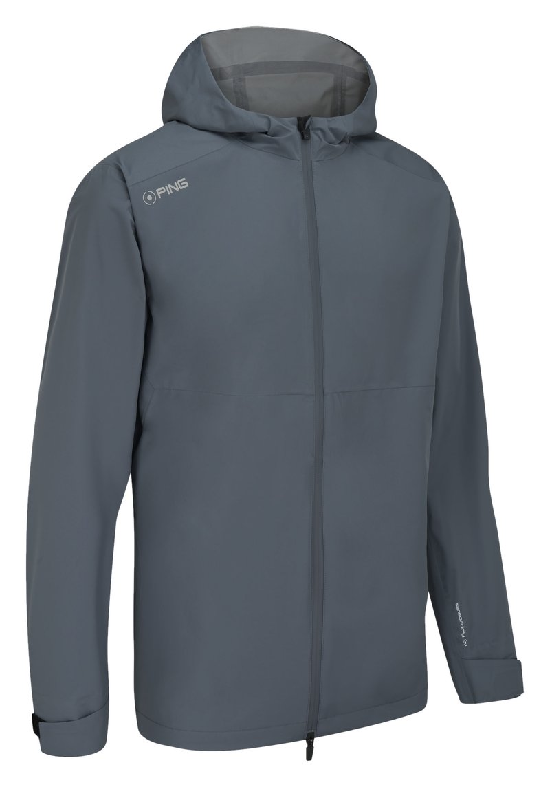 PING AquaDrive Waterproof Hooded giacca uomo, carbon