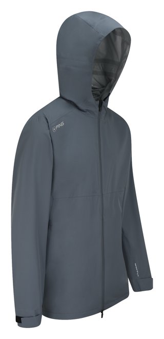 PING AquaDrive Waterproof Hooded giacca uomo, carbon