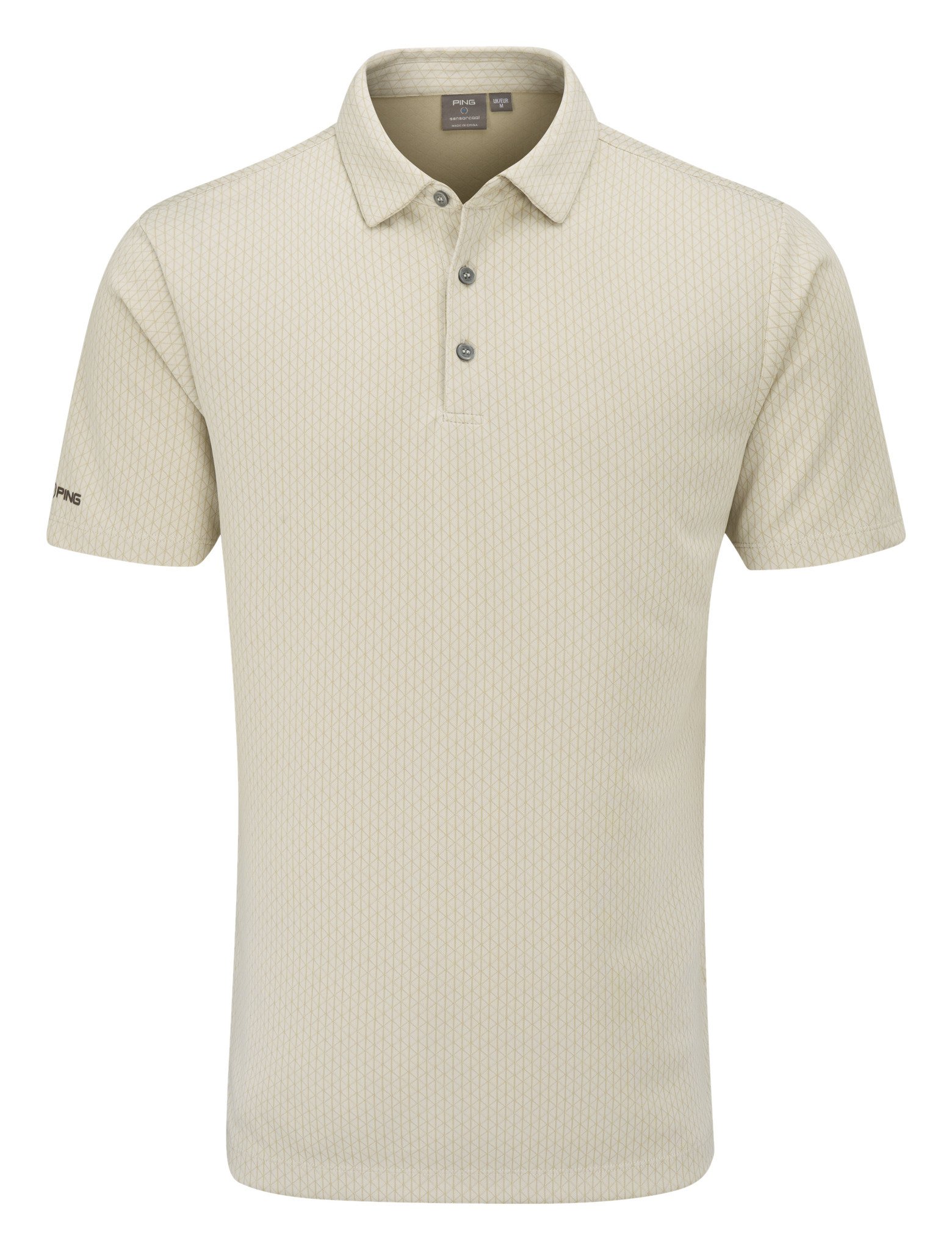 PING Hershel polo uomo, egret multi