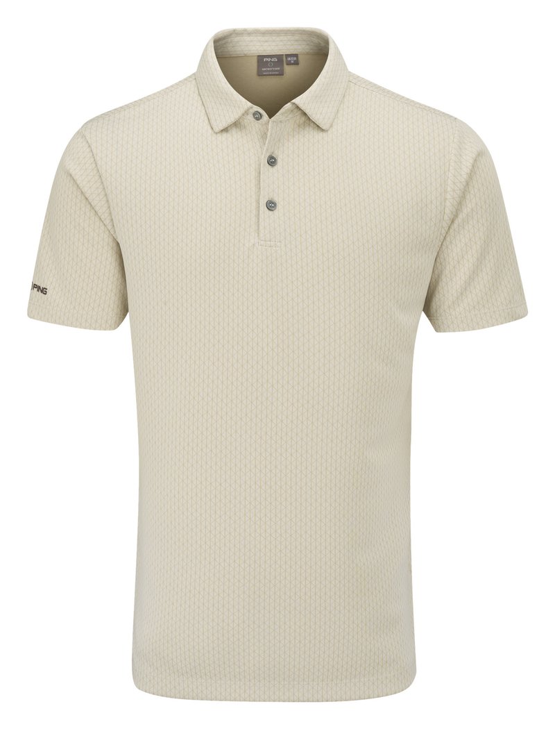 PING Hershel polo uomo, egret multi