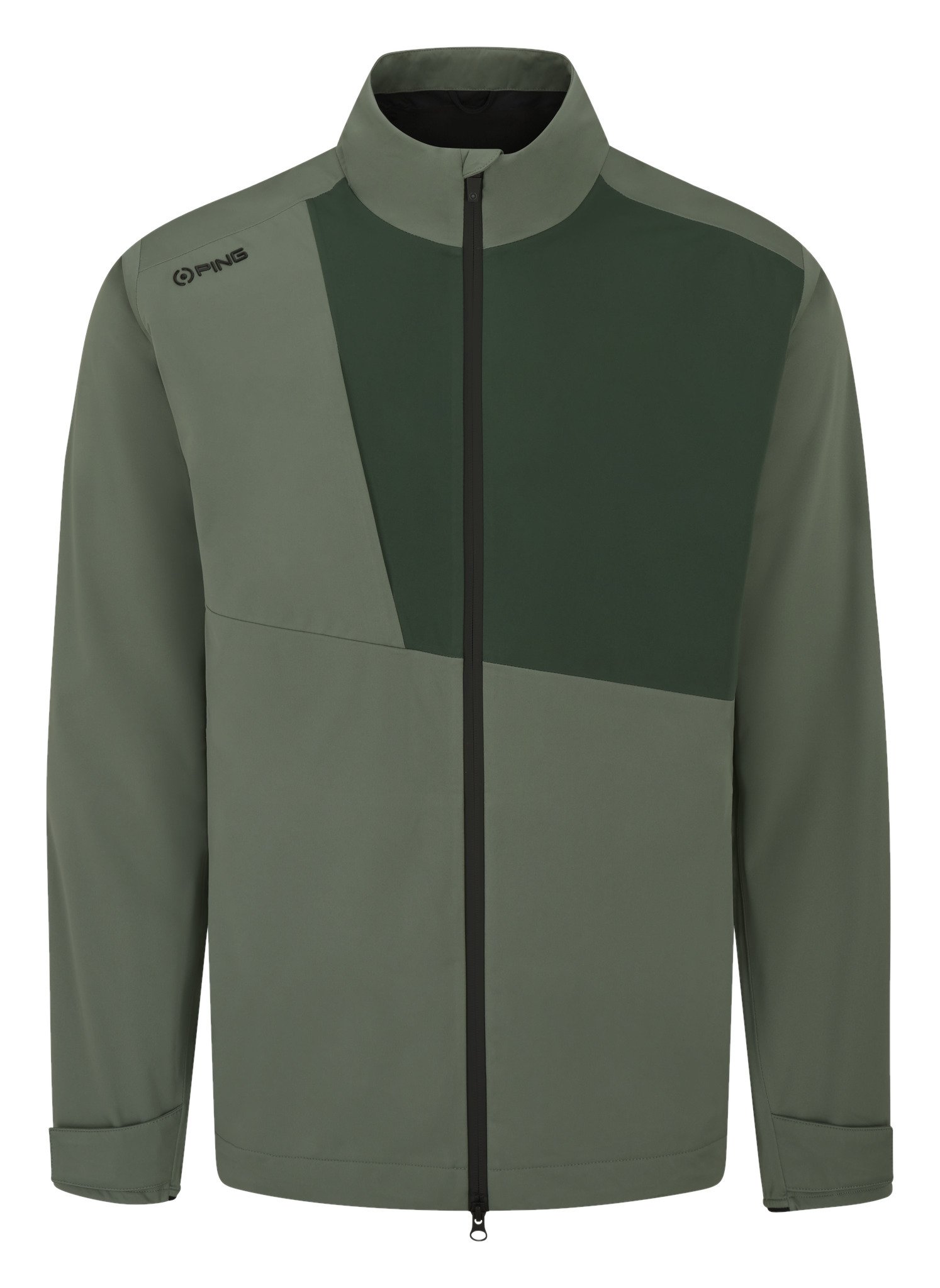 PING Impervious Waterproof giacca impermeabile da uomo, laurel/gorse green