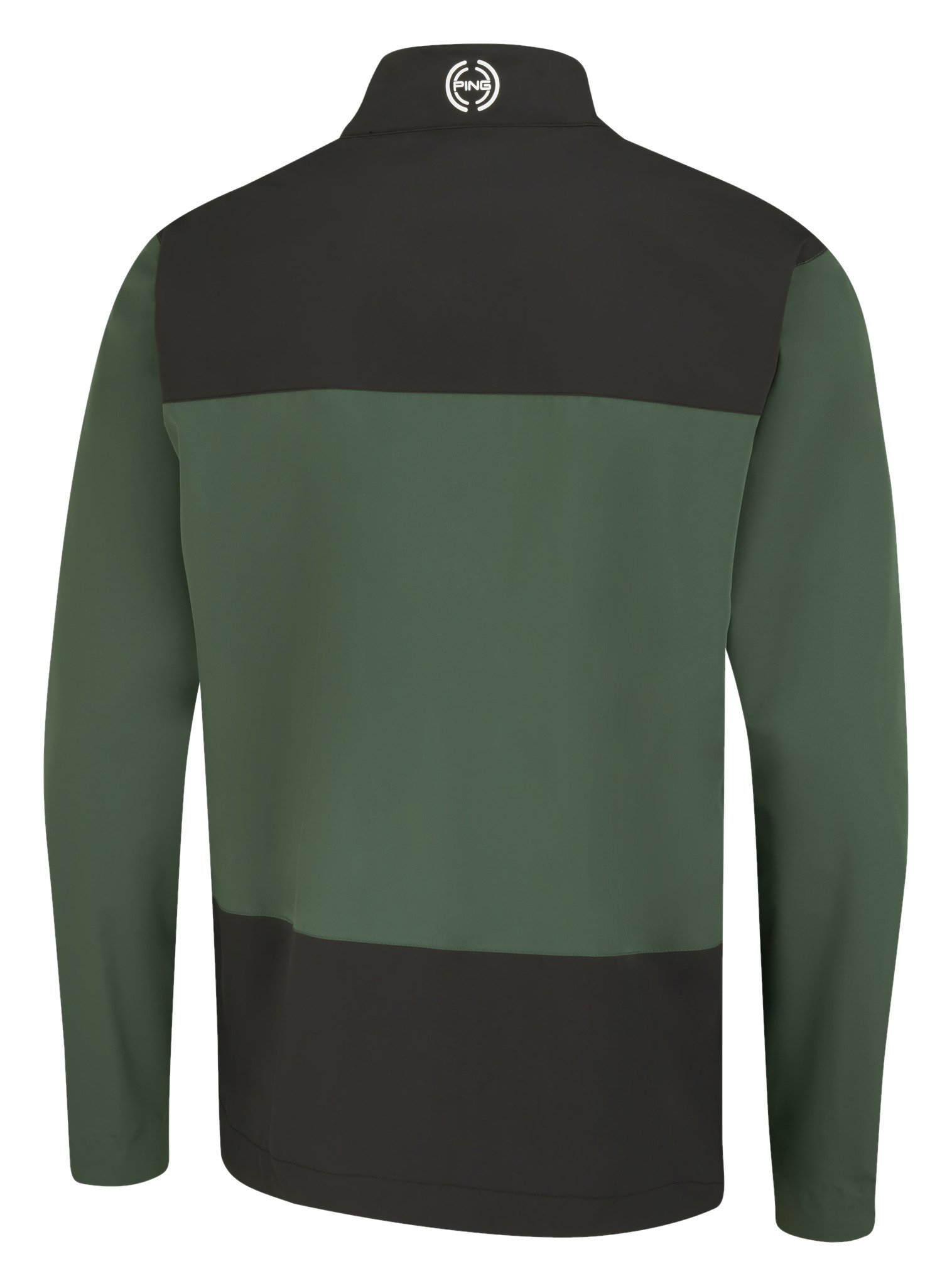 PING AquaDrive Waterproof giacca impermeabile da uomo, gorse green/black