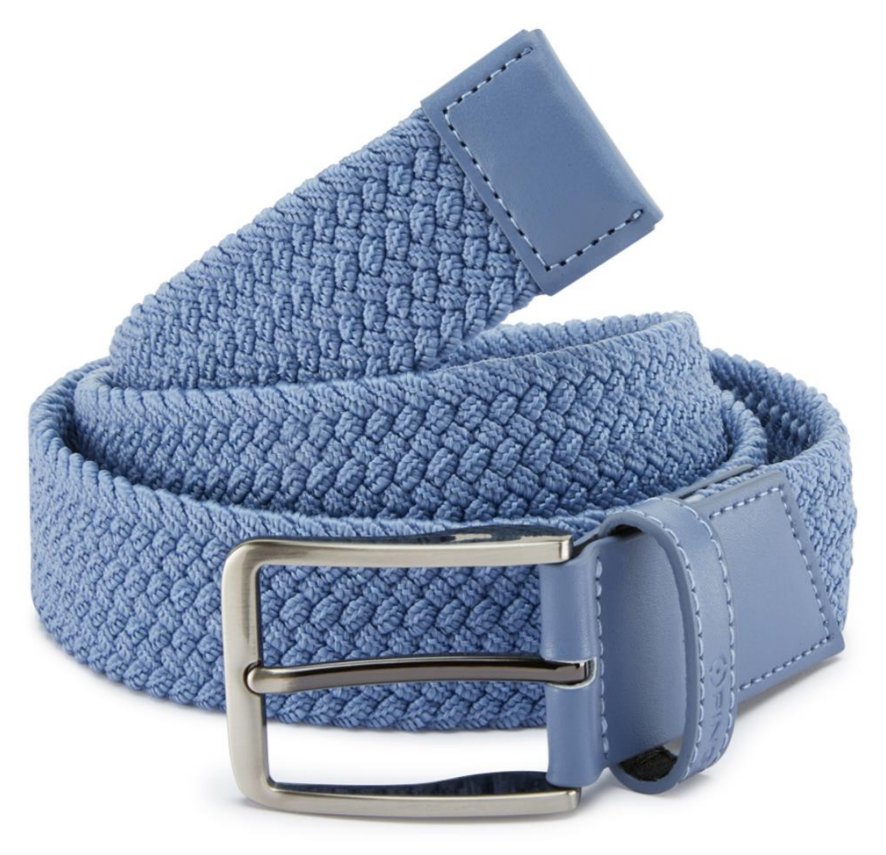 PING Stretch Webbing cintura da uomo, blue yonder