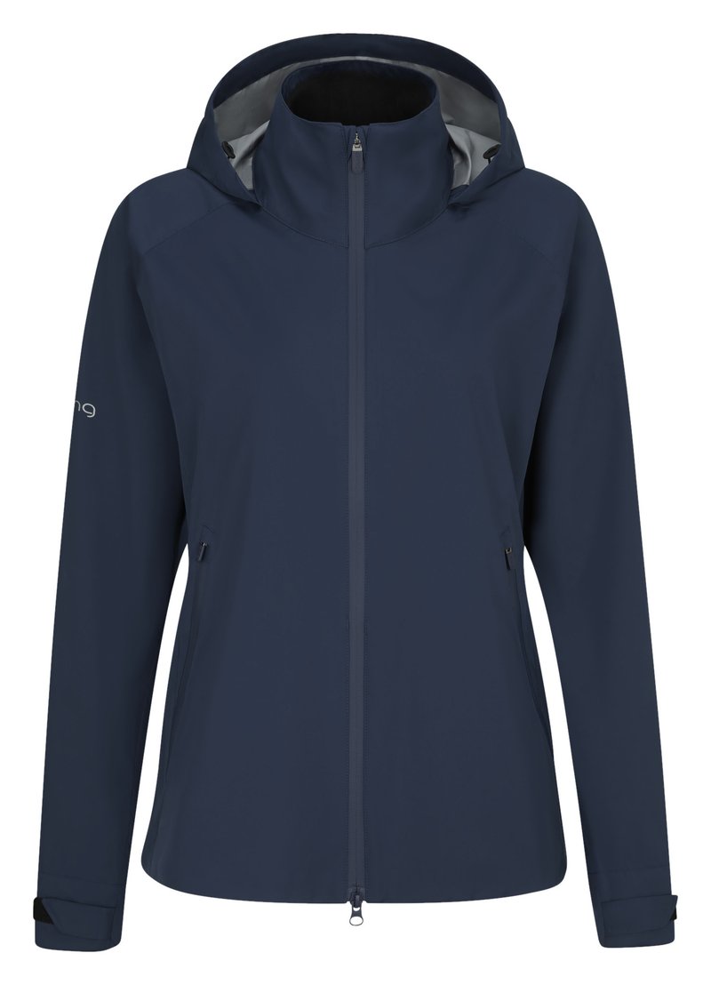 PING AquaDrive giacca impermeabile da donna, oxford blue